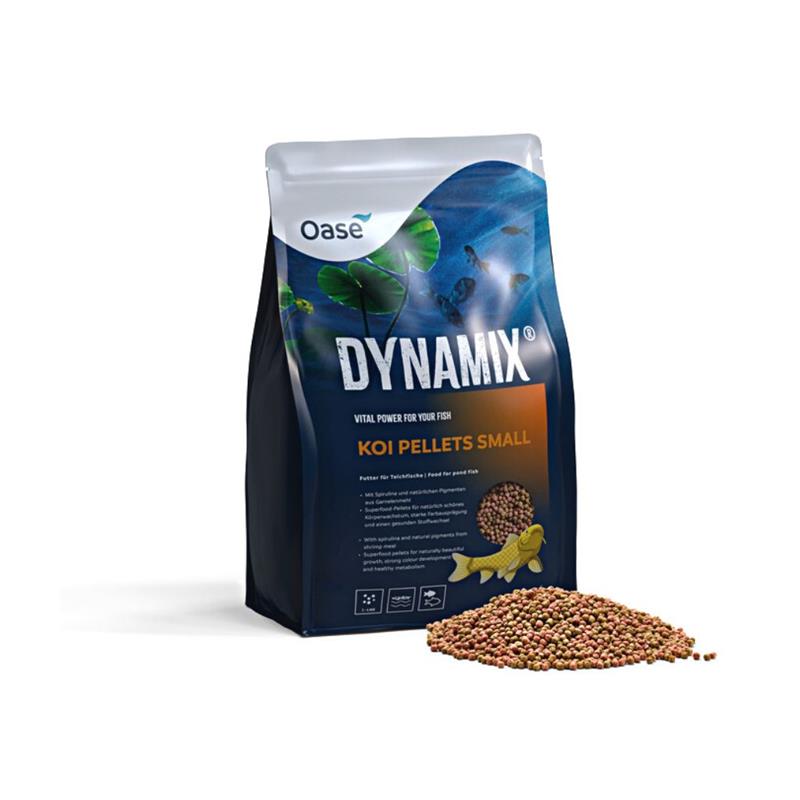 Hrana crapi Koi Oase Dynamix Koi Pellet small 4 litri/1,4 kg - imagine 3